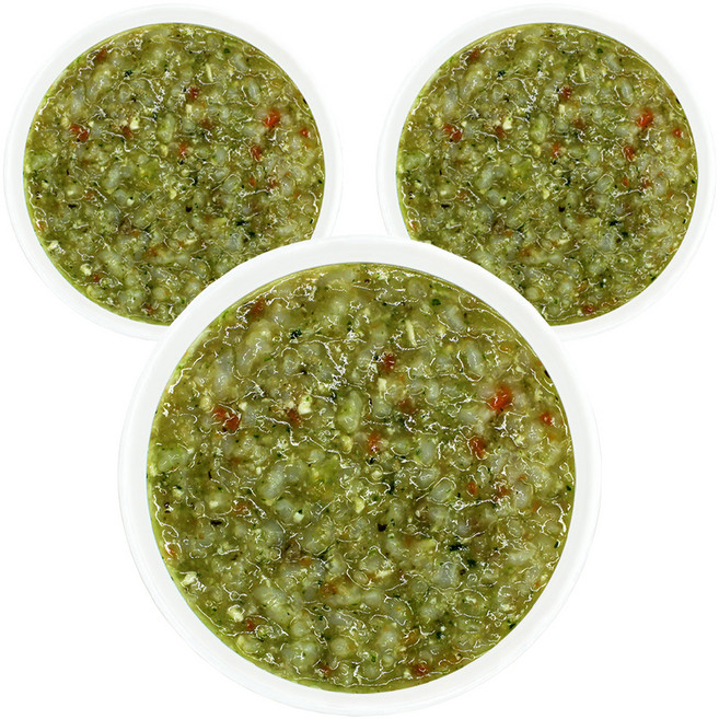 짱죽 실온이유식 9개월부터 중기 죽2, 한우두부비타민채죽, 160g, 3개