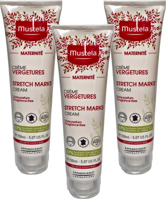 mustela 慕之恬廊 慕之孕孕膚霜, 150ml, 3件