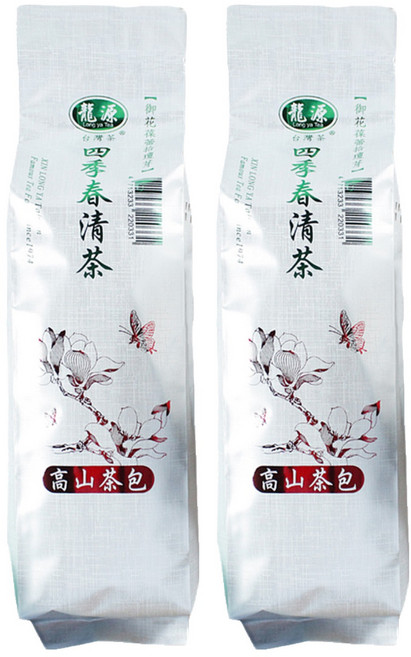龍源茶品 鑫龍源 茶農職人經典台灣 四季春茶包, 2g, 30包, 2袋