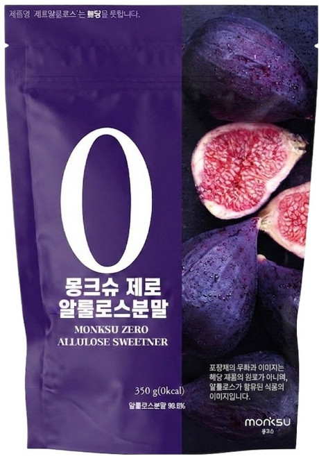 몽크슈 제로 알룰로스 분말, 350g, 1개