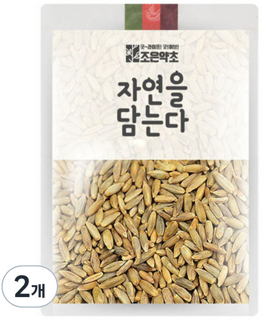 조은약초 자연을 담는다 프리미엄 호밀, 1kg, 2개, 1개입