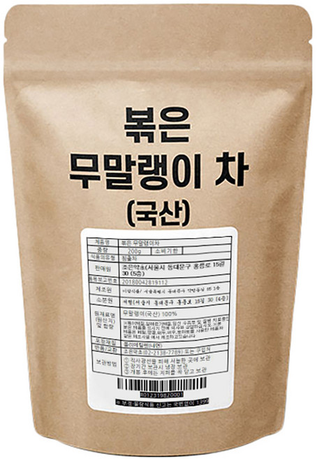 조은약초 볶은 무말랭이 차, 200g, 1개입, 1개