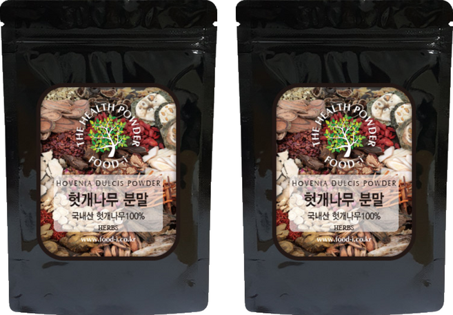 헛개나무 분말 국내산, 2개, 200g