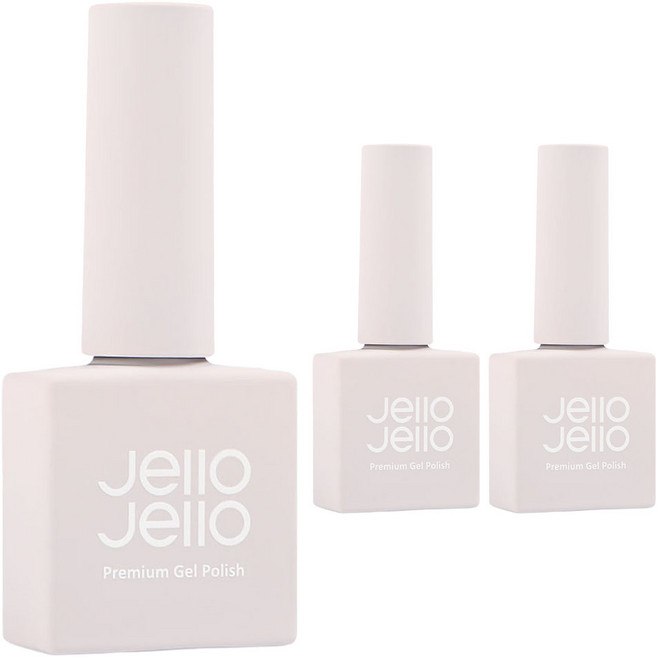 젤로젤로 버블리 콜렉션 컬러 젤네일, JC-71 핑크쉐이크, 10ml, 3개