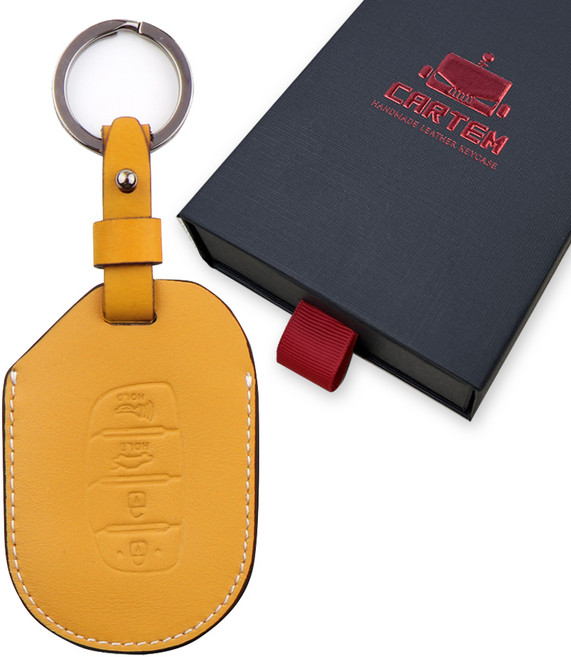 카템 장인 스마트키 케이스, 허니 옐로우, CT023(H03)