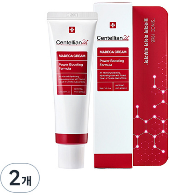 센텔리안24 마데카 크림 파워 부스팅 포뮬러, 50ml, 2개