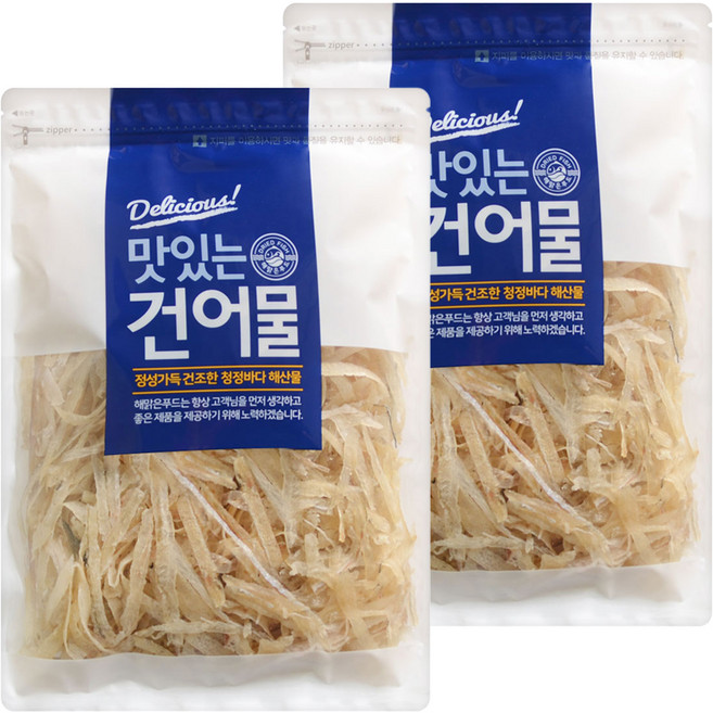 해맑은푸드 명엽채 특, 500g, 2개