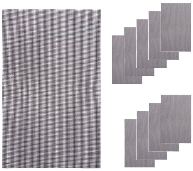 morningscent 다용도 물빠짐 원예용 화분 초슬림 깔망 직사각 300 x 200 mm, 10개