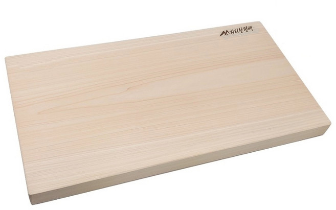 지리산편백 통원목 편백나무도마 양면무절, 1개