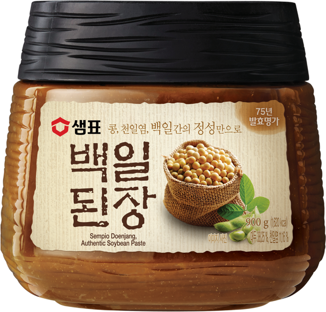 샘표 백일된장, 900g, 1개