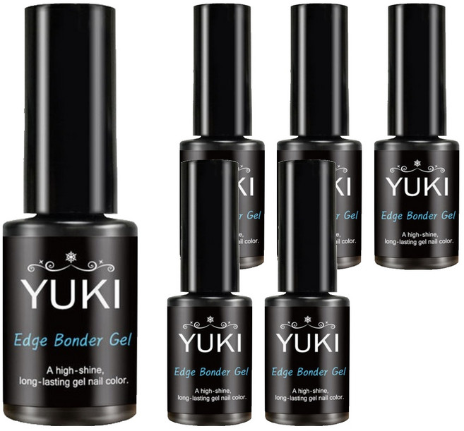 유키 엣지 본더 네일 젤, 5g, 6개