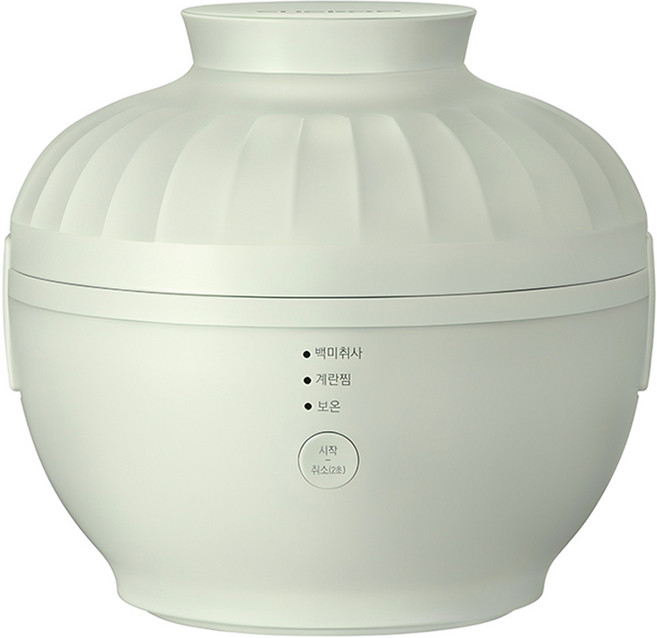 쿠쿠 전기보온 소담밥솥 1인용, CR-0155MG, 매트그린