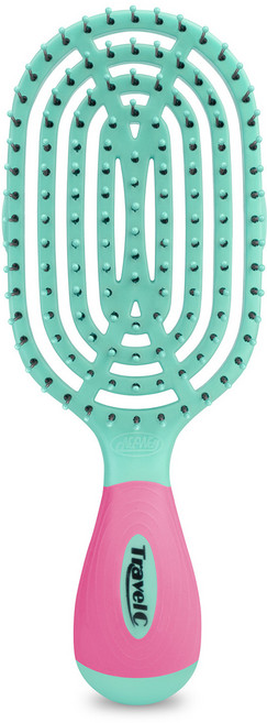 뉴웨이 헤어브러쉬 트래블씨, 1개, Green