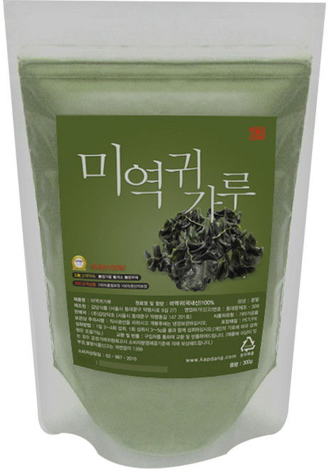 갑당약초 미역귀 가루, 300g, 1개