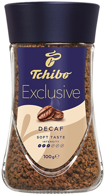 Tchibo Exclusive 無咖啡因即溶咖啡 瓶裝, 100g, 1入, 1個