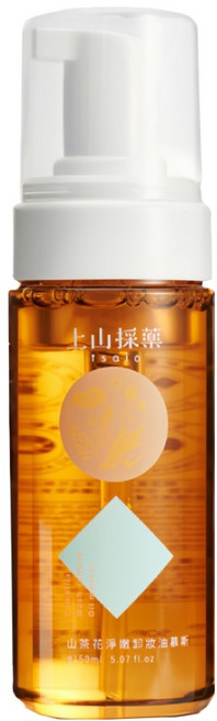 tsaio 上山採藥 山茶花淨嫩卸妝油慕斯 150ml 洗卸保養三效合一, 1瓶