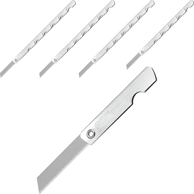 SDI 手牌 銀色小刀, 銀色, 24支