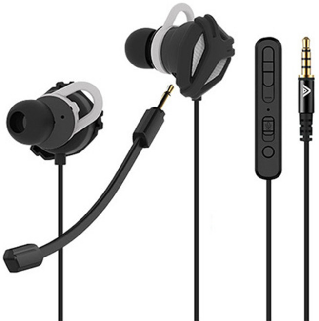 사운드판다 커스텀 게이밍 이어폰 세트 SPE-G9 Light 블랙