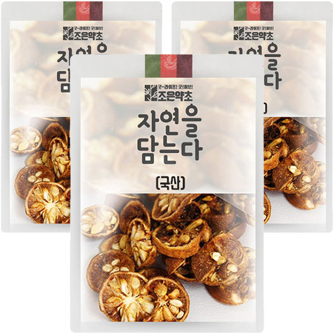 조은약초 자연을 담는다 프리미엄 탱자, 300g, 3개