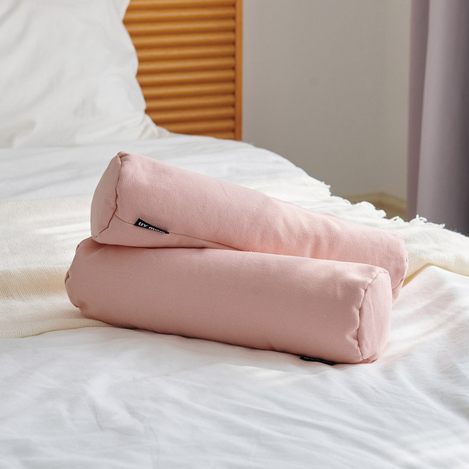 리브맘 안녕거북이 경추베개, 핑크, 2개