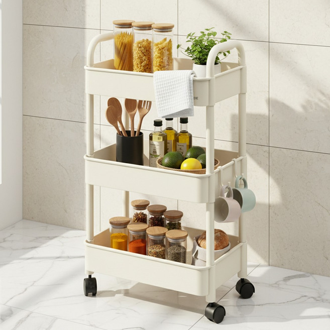 Joinmade 方塊型磁吸積木收納盒 + 綁帶, 白色