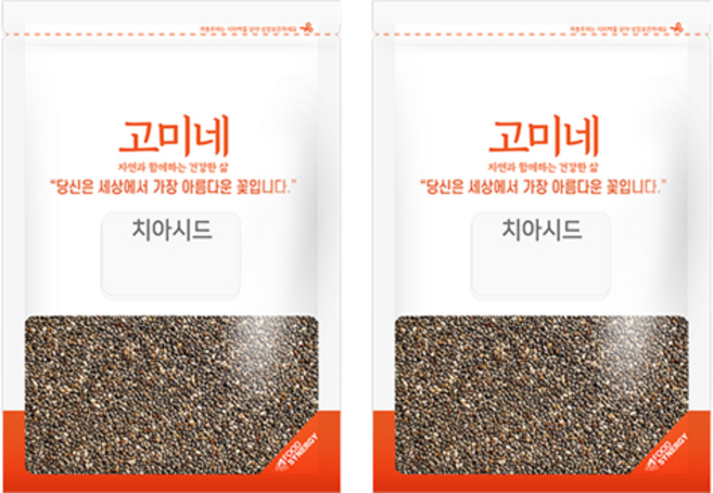 고미네 치아시드, 200g, 2개