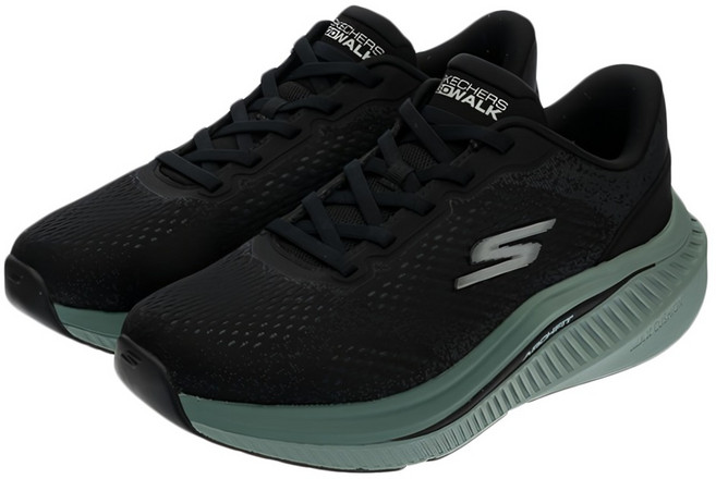 SKECHERS 男款 GO WALK MAX CUSHIONING ARCH FIT D楦休閒鞋 216354BKGR