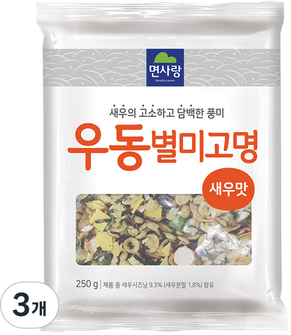 Noodle Lovers 烏龍麵星味配料, 250g, 3個