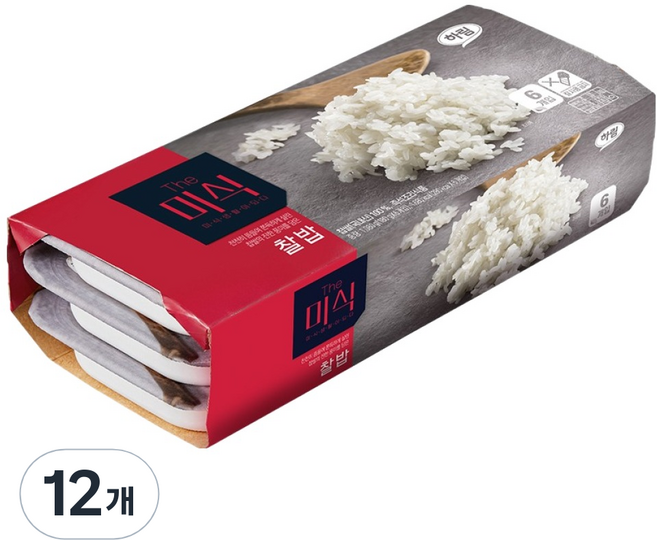 더미식 찰밥, 180g, 12개