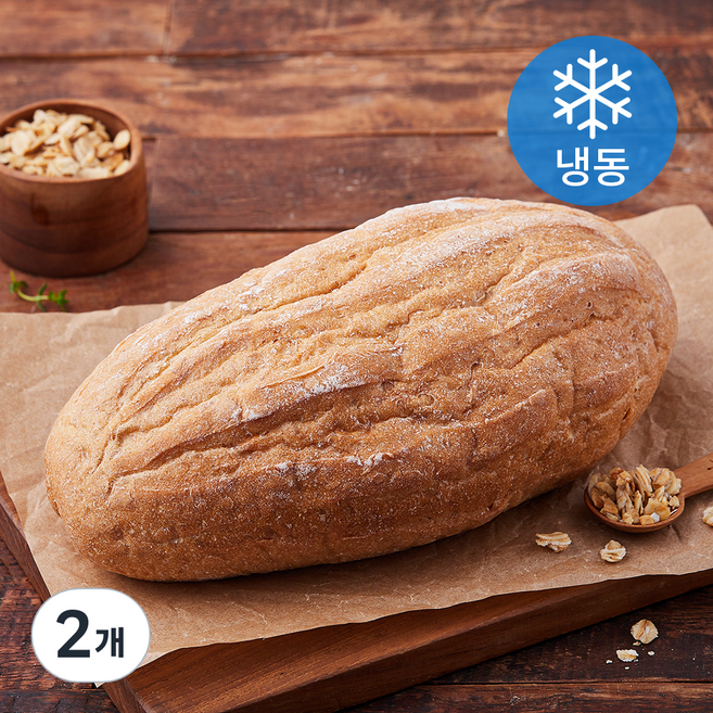 비그레인 프랑스 툴루즈 깜빠뉴 (냉동), 300g, 2개