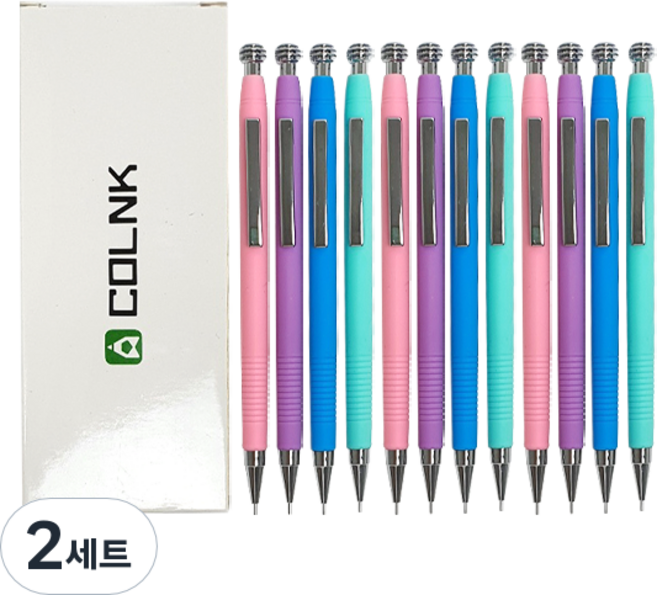 TUCO.B COLNK 果凍自動鉛筆 4款 12入組 隨機出貨, 0.5mm, 2套