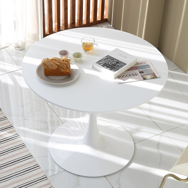 DEKKO FURNITURE 佛羅倫斯圓形桌 #1000, 白色