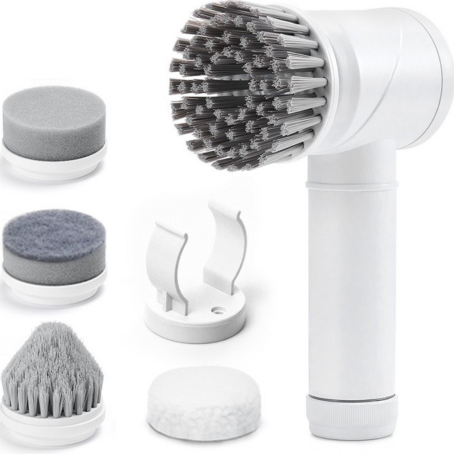 보아르 워시스핀 무선 욕실 미니청소기, 화이트, VCL-030WH