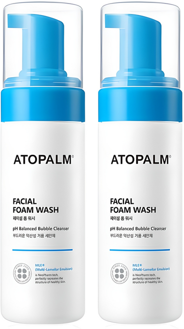 아토팜 페이셜 폼 워시, 150ml, 2개