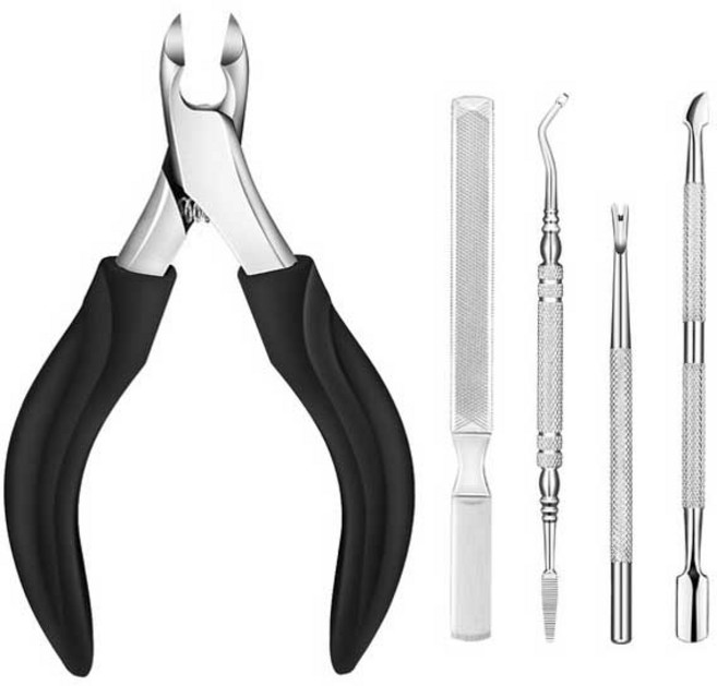 에이티모코 발톱 깎이 세트, 1세트, 혼합색상