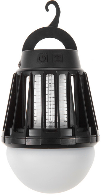 코멧 아웃도어 LED 모기퇴치기 캠핑랜턴, 블랙, 1개