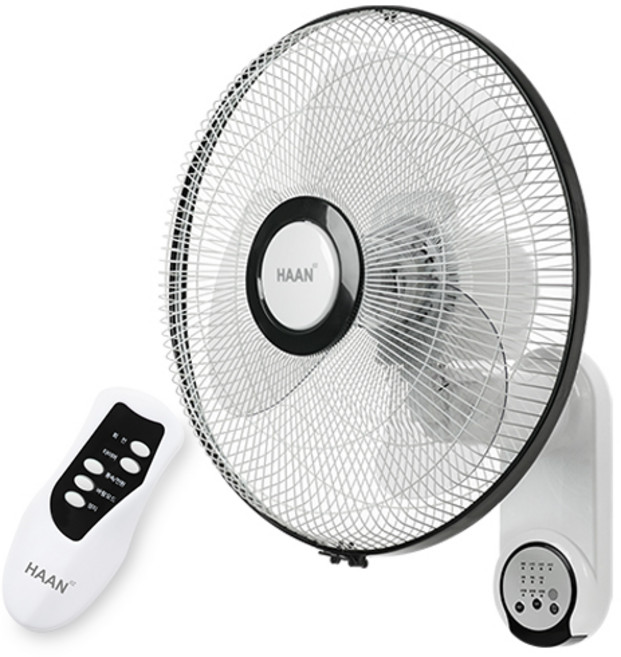 한경희 업소용 가정용 리모컨형 벽걸이 선풍기 40cm, HAAN-WF316A