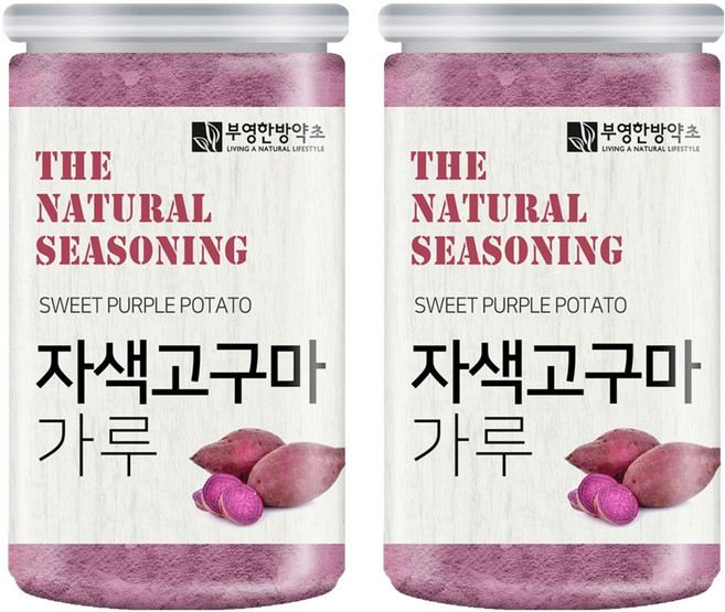 부영한방약초 자색고구마가루, 200g, 2개