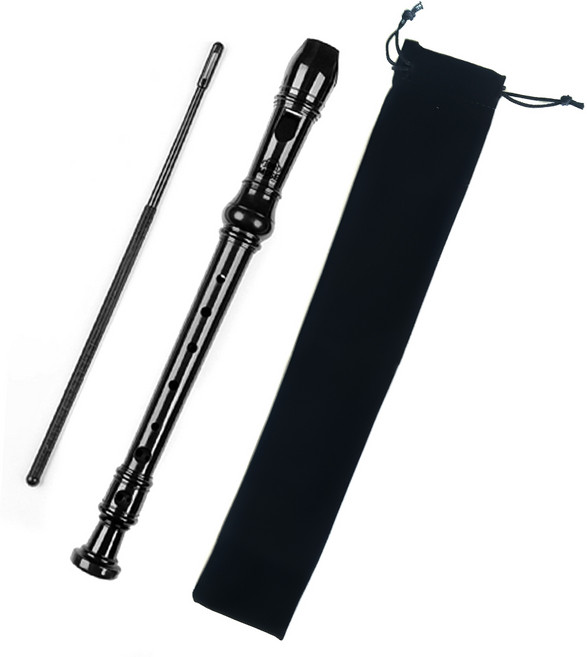 코네임 저먼식 소프라노 리코더, 블랙, 1개