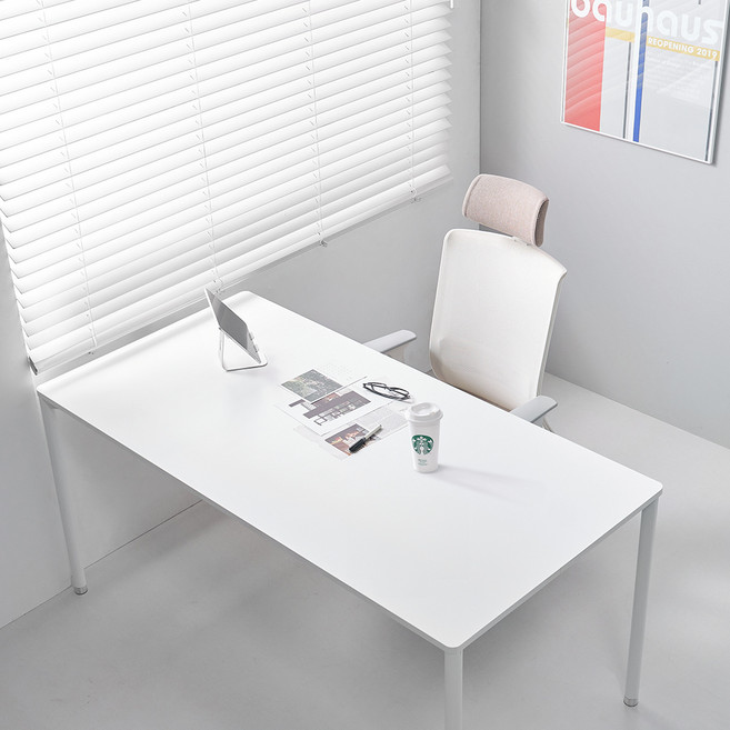 필웰 횸 책상 테이블 방문설치, 화이트