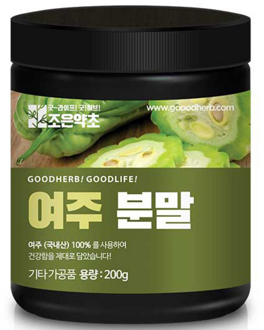 조은약초 여주 고과 여주 분말 가루, 200g, 1개