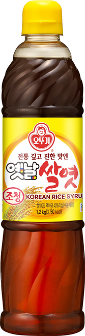 오뚜기 옛날 조청 쌀엿, 1.2kg, 1개