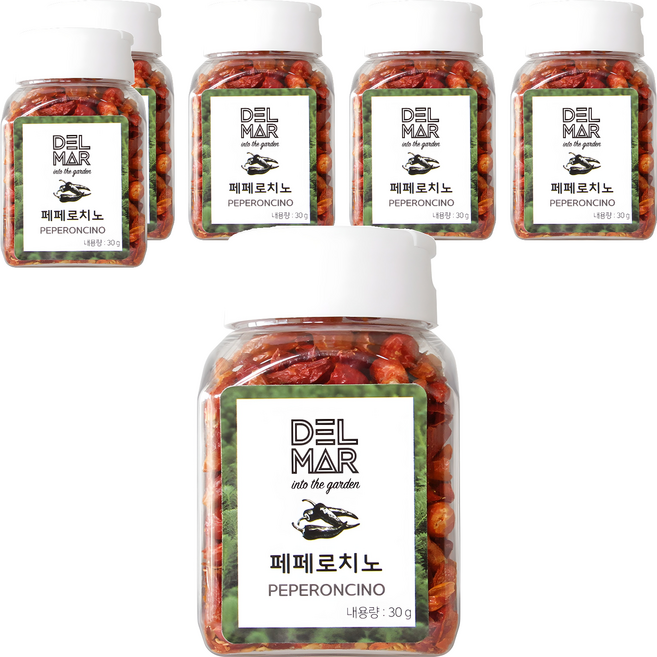 딜리셔스마켓 페페로치노홀, 30g, 6개