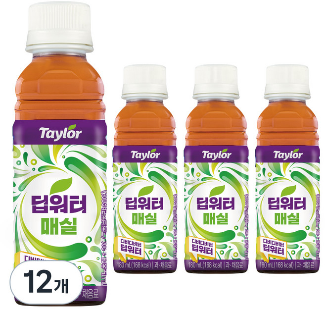 테일러 딥워터 매실, 180ml, 12개