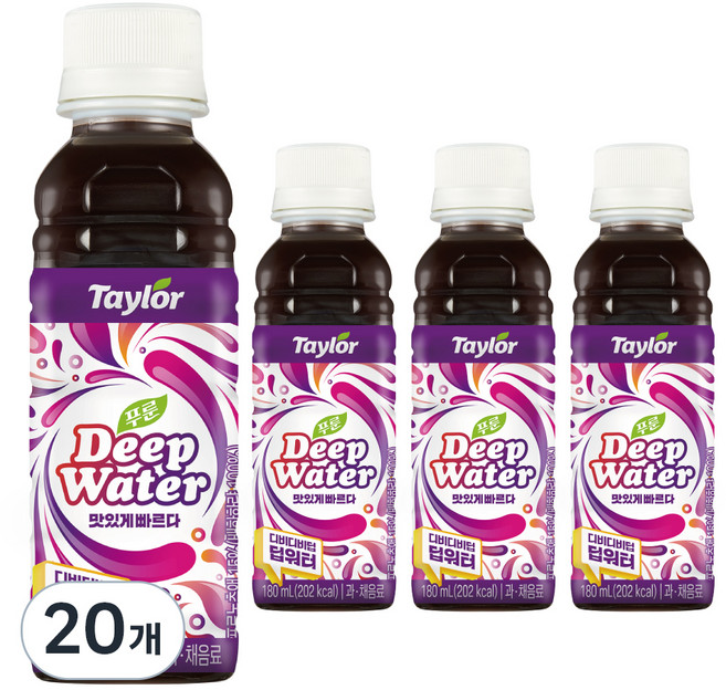 Taylor Deep water李子果汁, 180ml, 20瓶