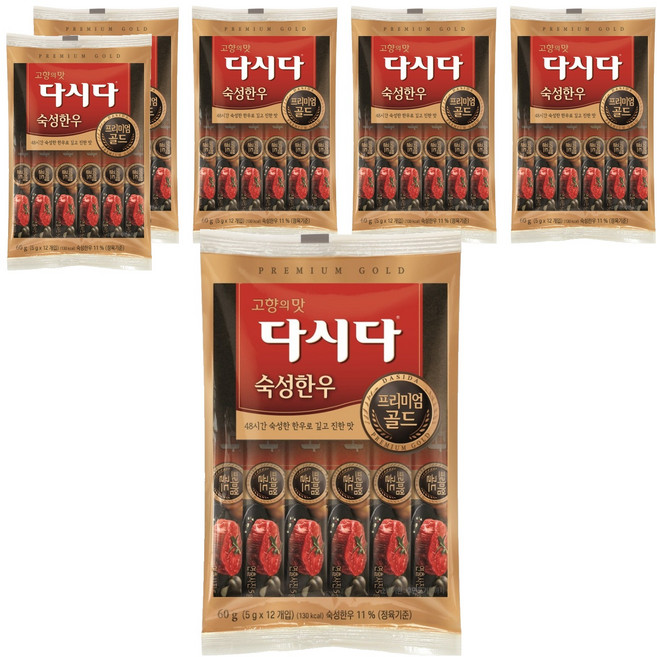Dasida 熟成韓牛高湯調味粉, 60g, 6個