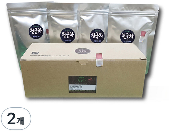 Int 川芎茶茶包, 1.2g, 100包, 2盒
