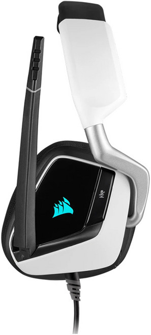 커세어 VOID RGB Elite USB 7.1채널 게이밍 헤드셋, RDA0029, 화이트