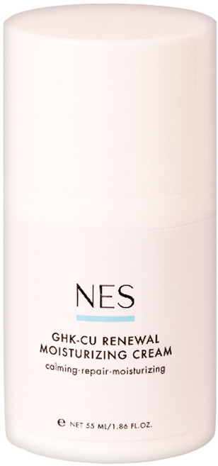 NES cosmetics 恩藝偲 藍銅胜肽修護水凝霜 GHK-CU Renewal Moisturizing Cream, 55ml, 1盒
