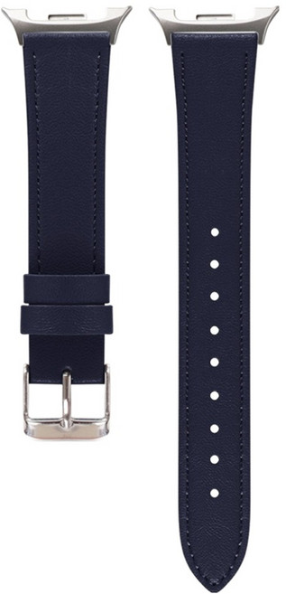 젤리타이거 프리미엄 가죽 스트랩 밴드, 네이비, 1개